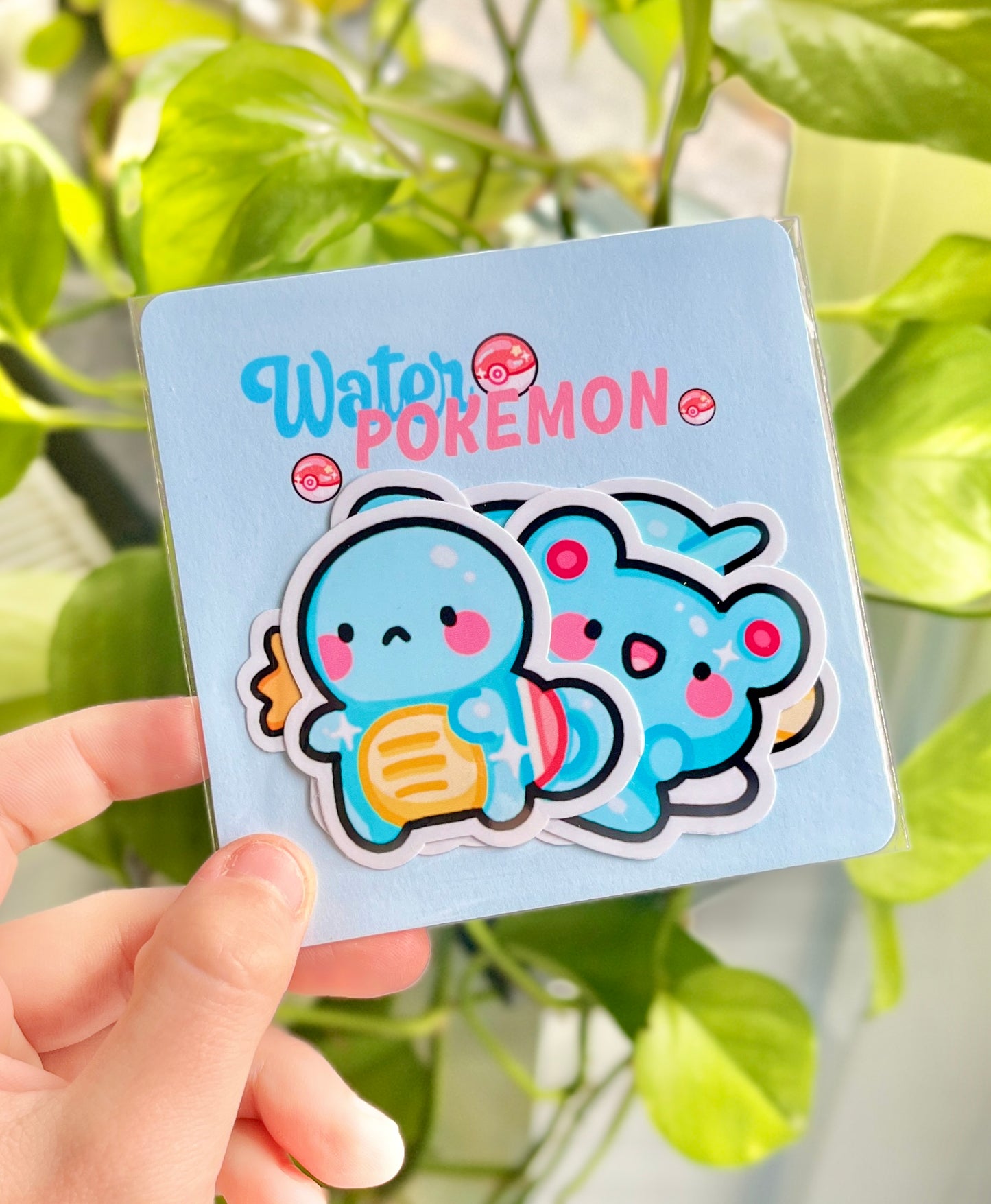Water Pokemon - Stickers pack