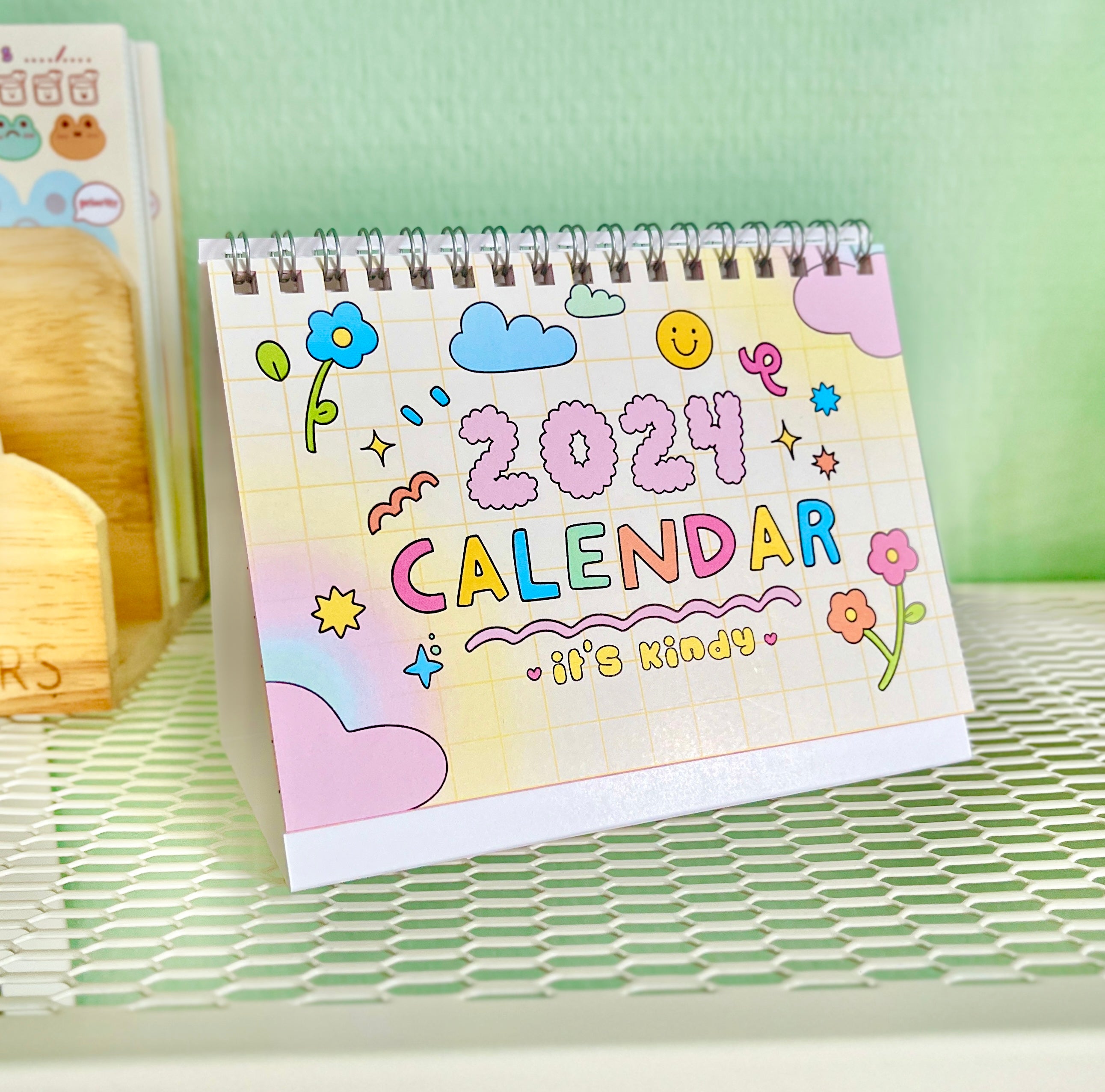 Desk Calendar 2024 Kindy