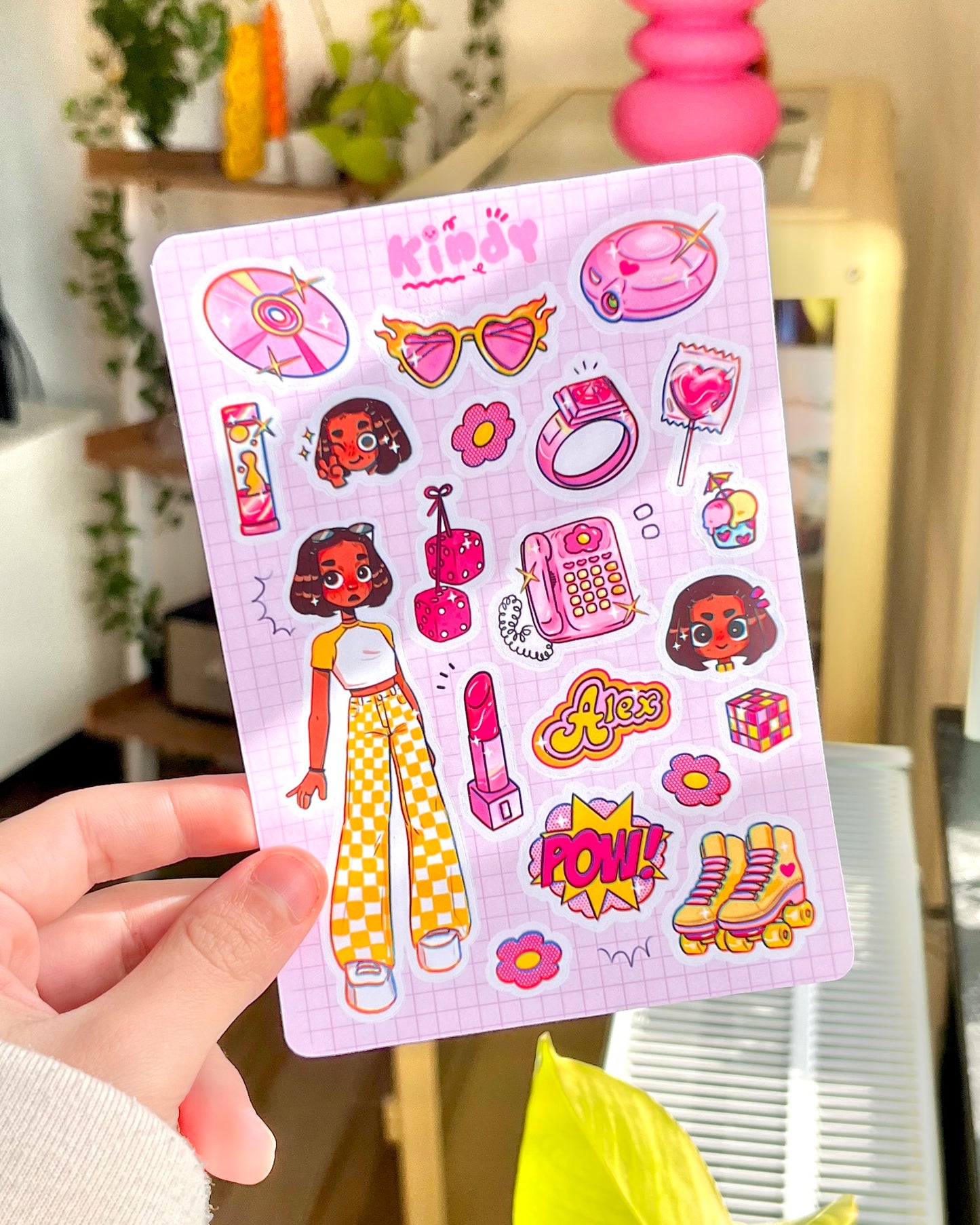 Alex - Sticker sheet - Secret Shop