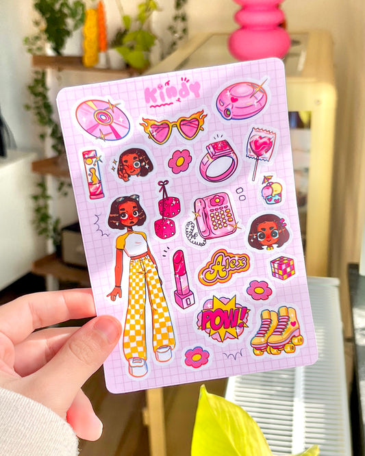 Alex - Sticker sheet - Secret Shop