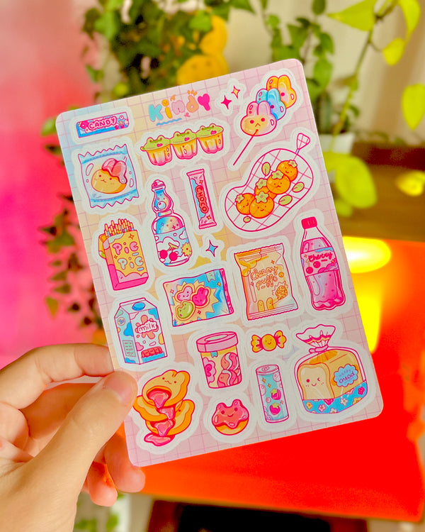 Midnight Run ✶ Sticker sheet