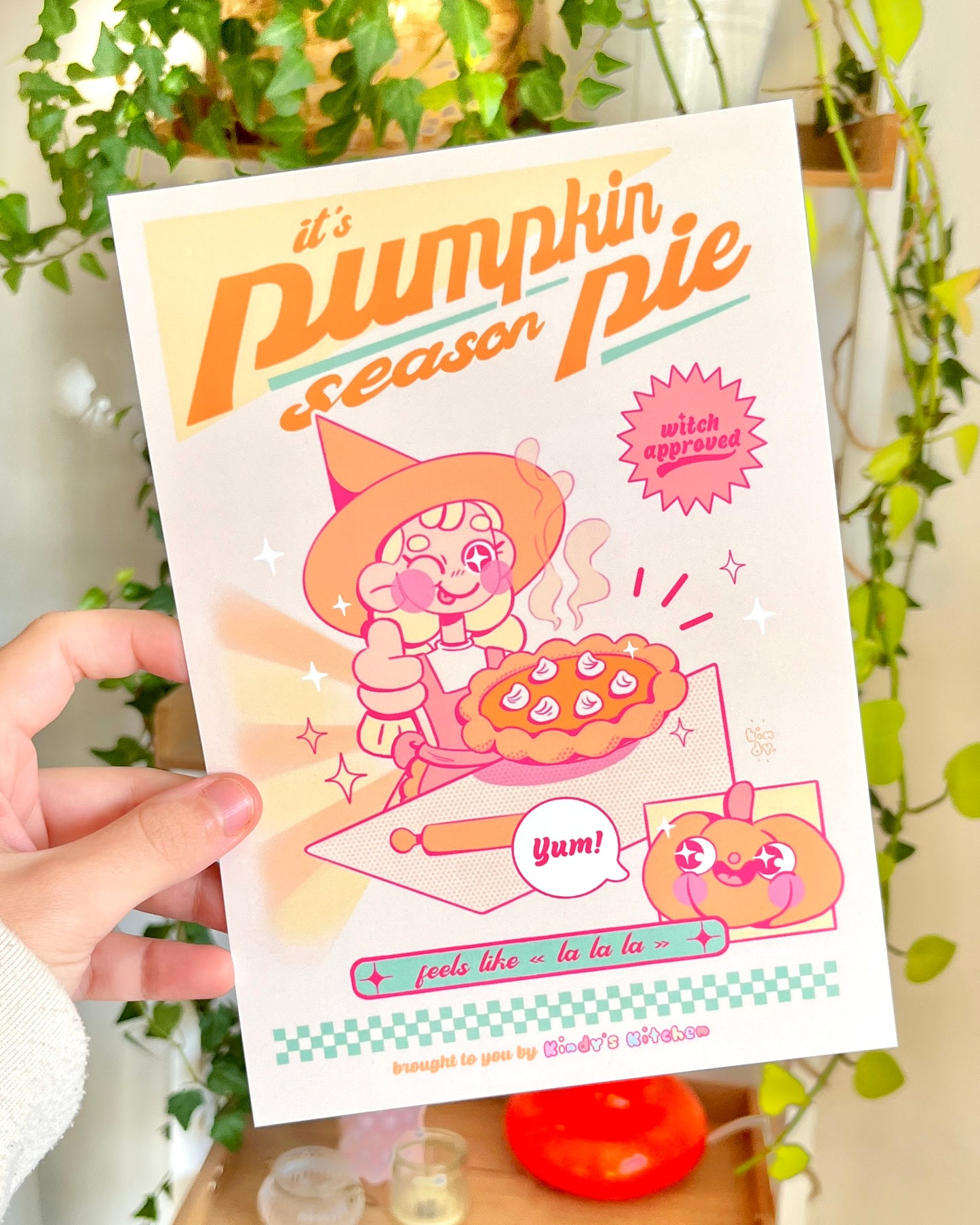 Pumpkin Pie Season - A5 print