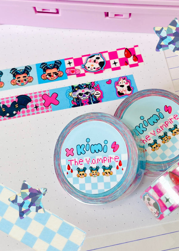 Kimi The Vampire - Washi tape