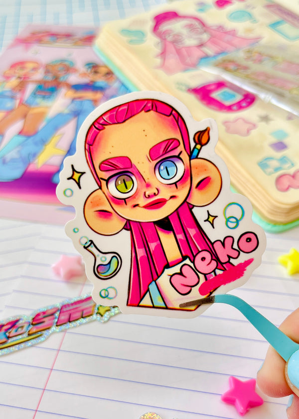 Neko ✶ Die Cut sticker