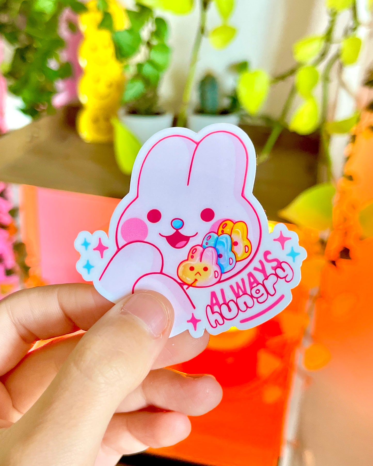 Always Hungry - Die Cut sticker