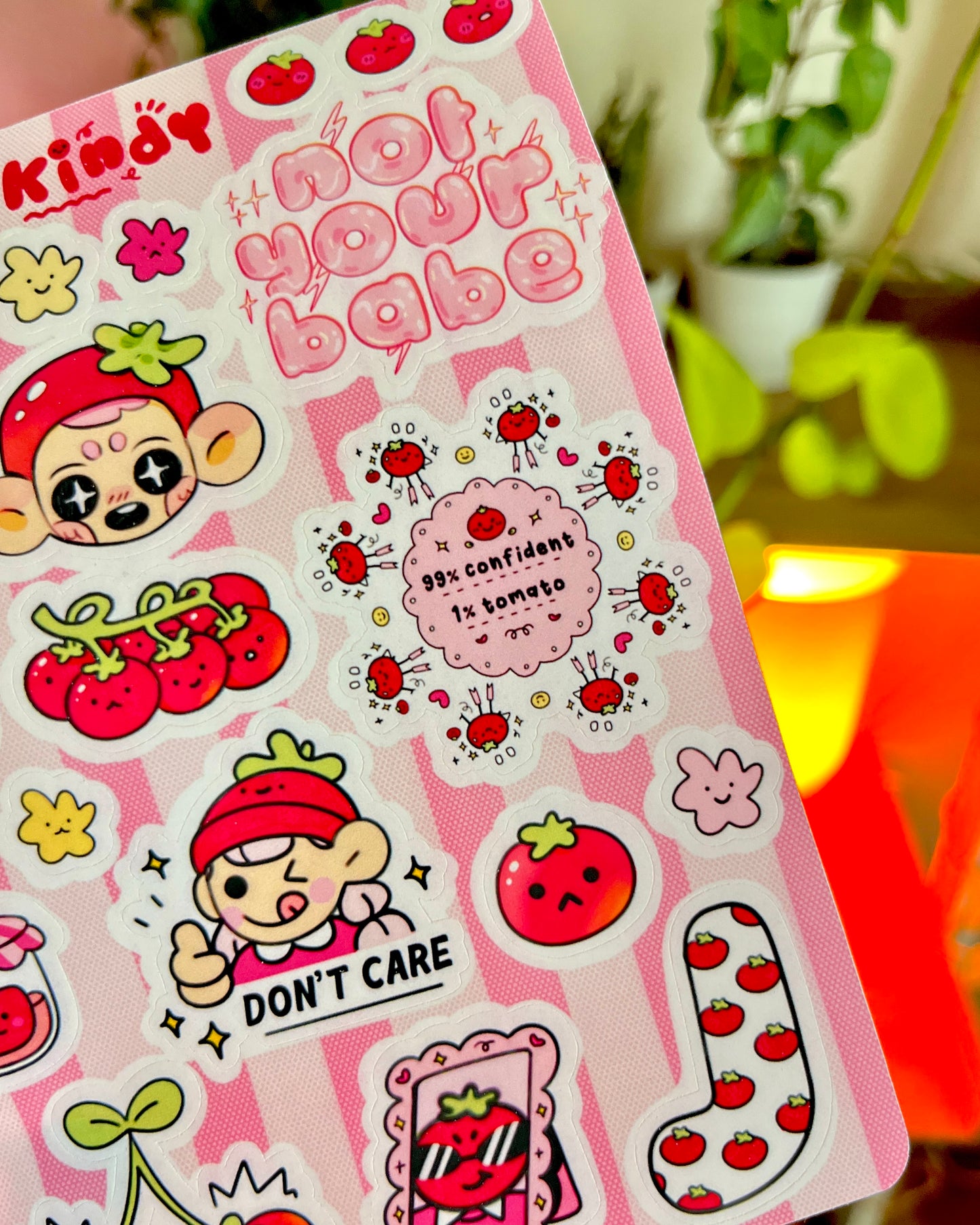 Cherry tomato - Sticker sheet