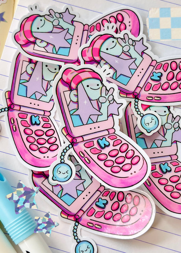 Aya phone ✶ Die Cut sticker - preview