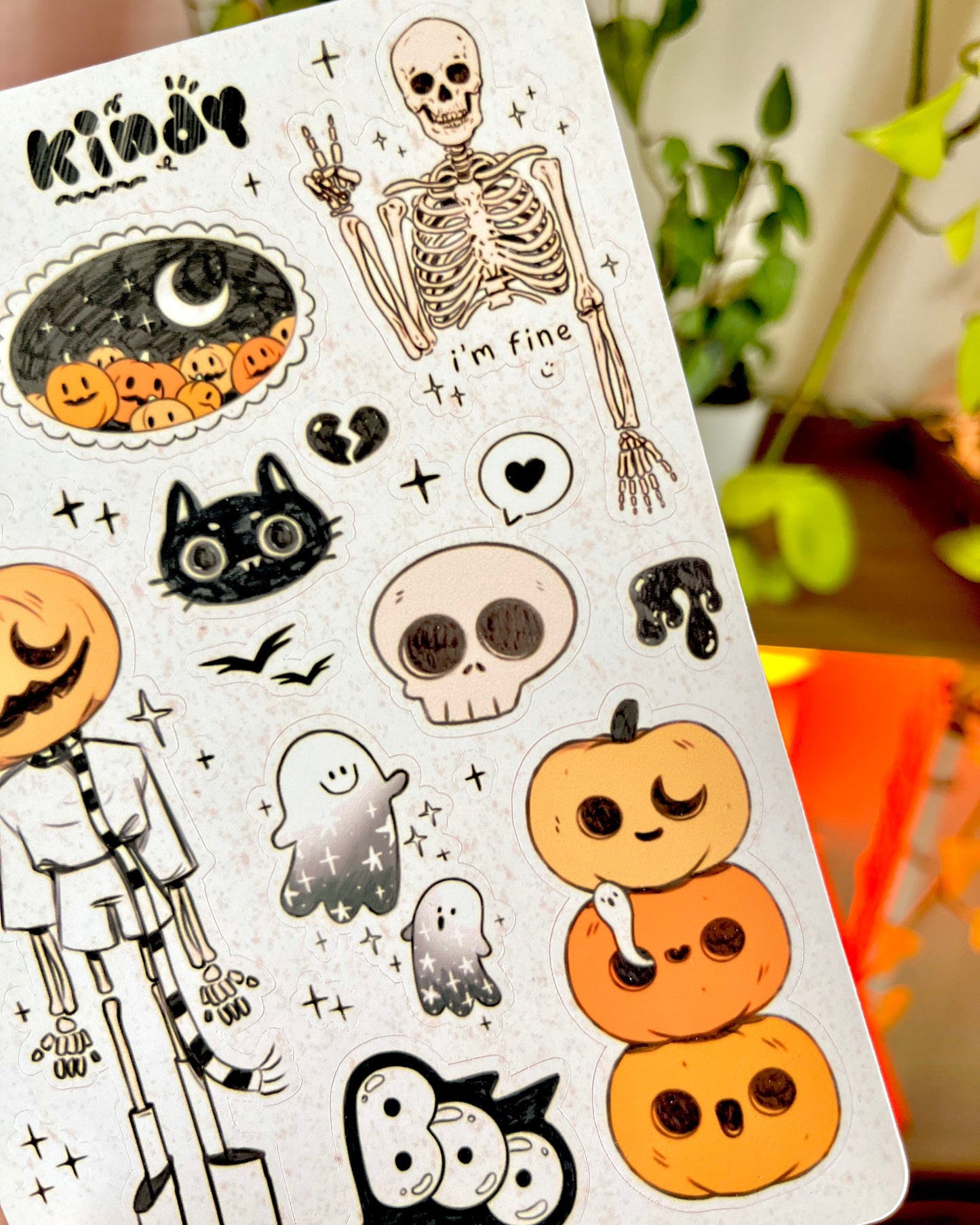 Boo to you - Sticker sheet