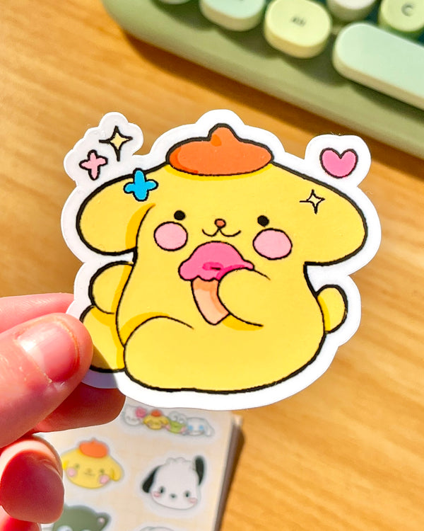 Pompompurin ✶ Die Cut sticker