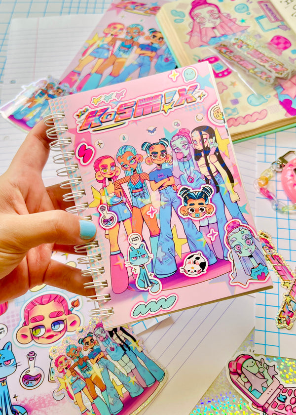 KOSM!X - Reusable stickers book