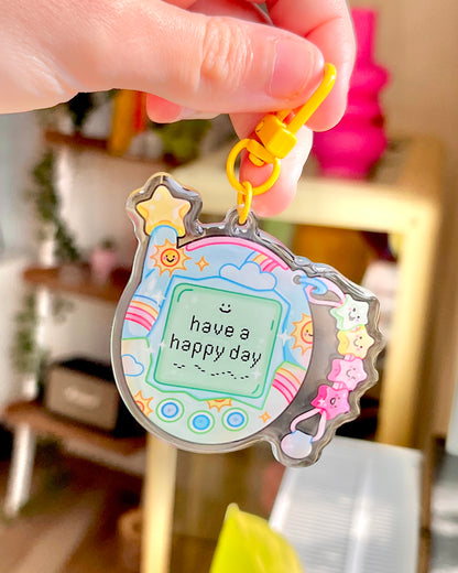 Tamagotchi - Acrylic Keychain