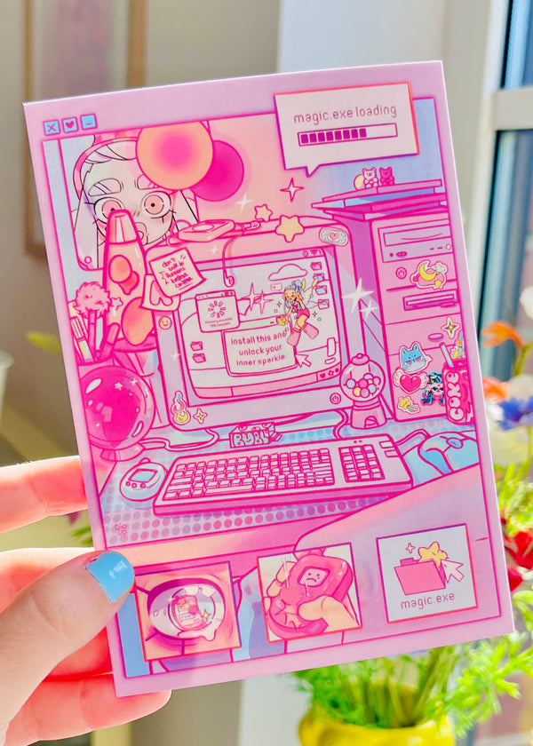 Y2k Fairy  - A6 print - Secret Shop