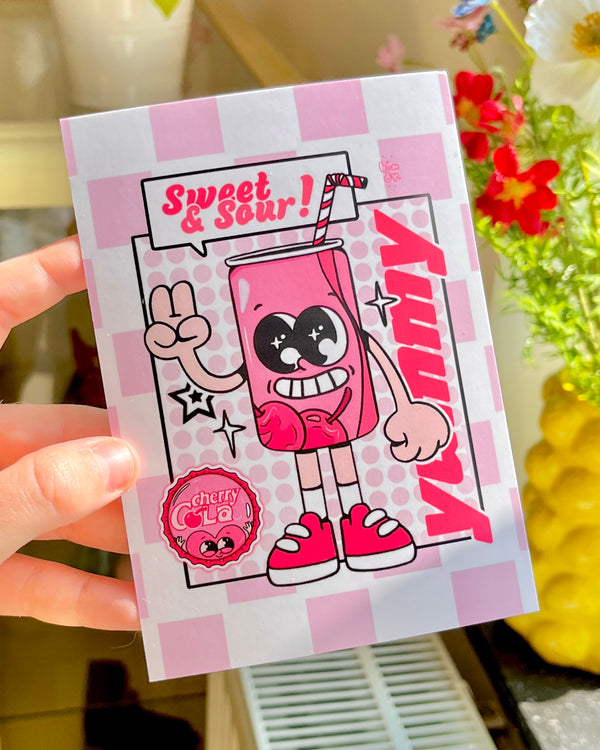 Cherry Cola - A6 print - Secret Shop