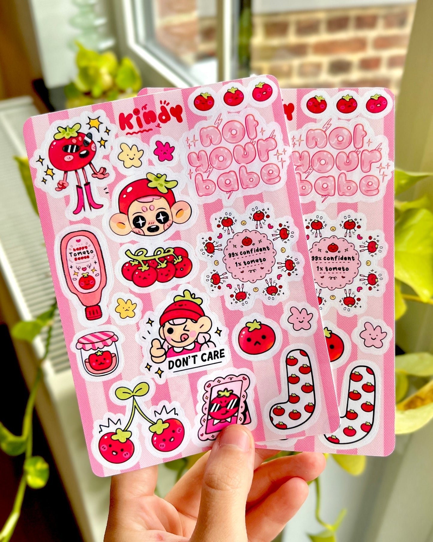 Cherry tomato - Sticker sheet