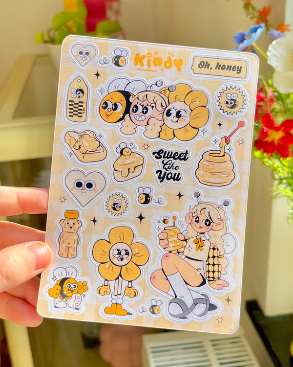 Sweet Like Honey - Sticker sheet - Secret Shop