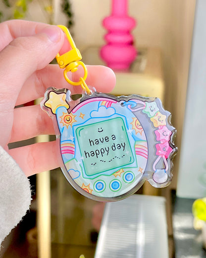 Tamagotchi - Acrylic Keychain