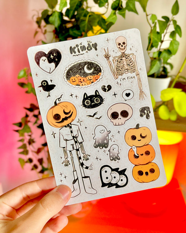 Boo to you ✶ Sticker sheet