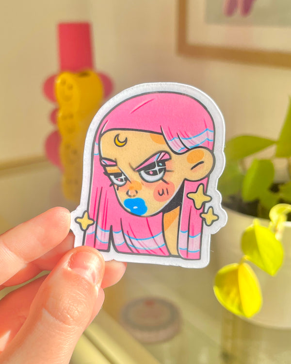 Bad Girl ✶ Die Cut sticker