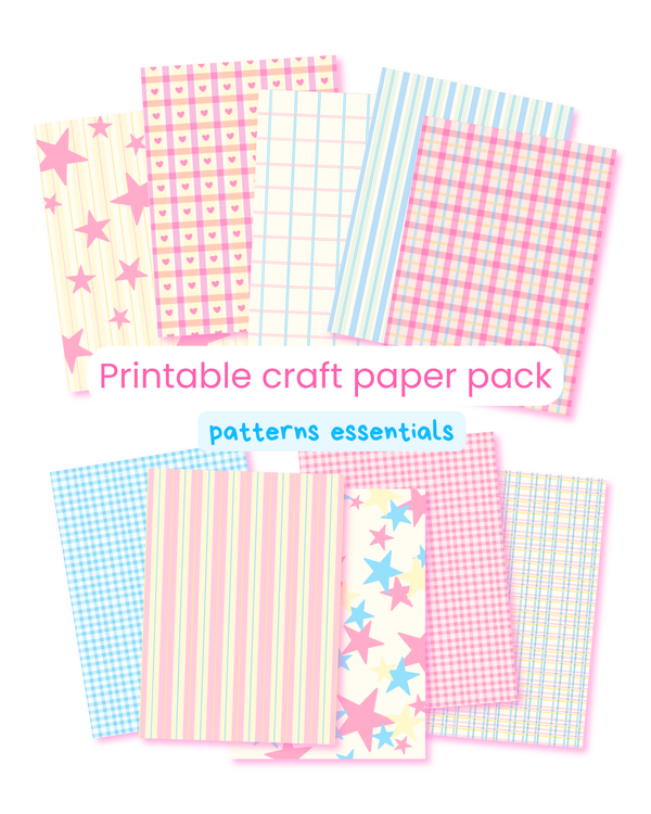 Craft Papper Pattern Shop all – It’s Kindy
