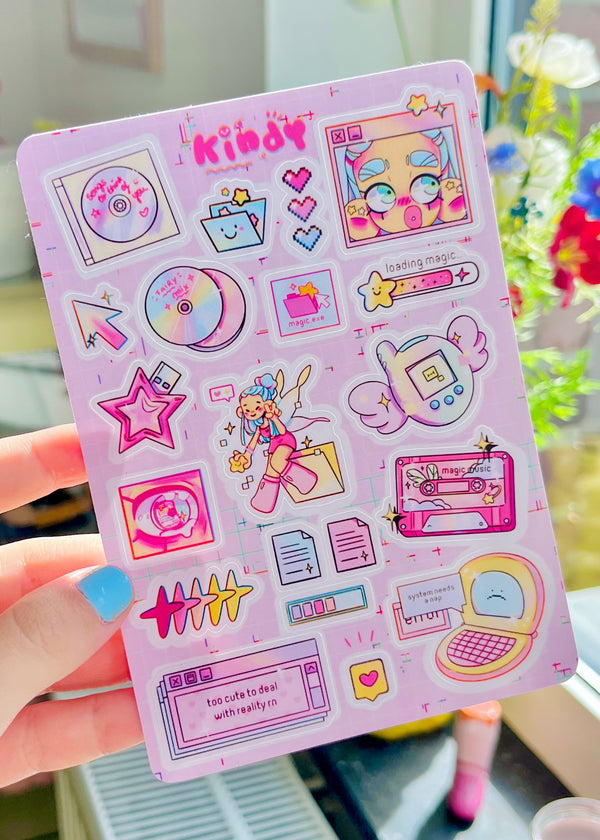Y2k Fairy - Sticker sheet - Secret Shop