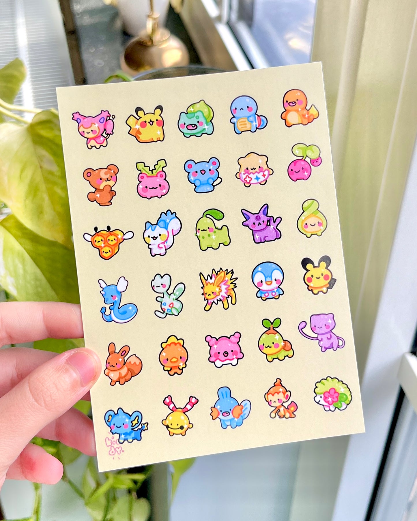 Tiny pokemon - A6 print