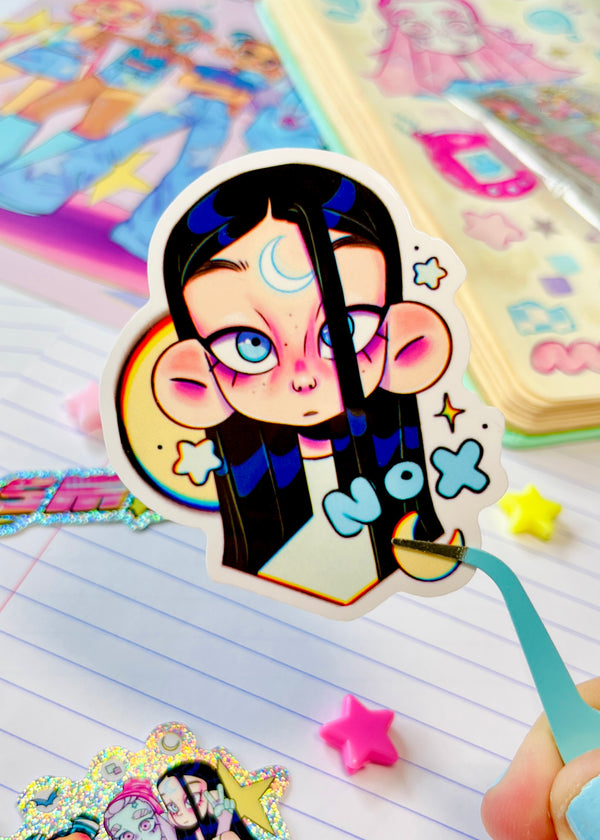 Nox ✶ Die Cut sticker