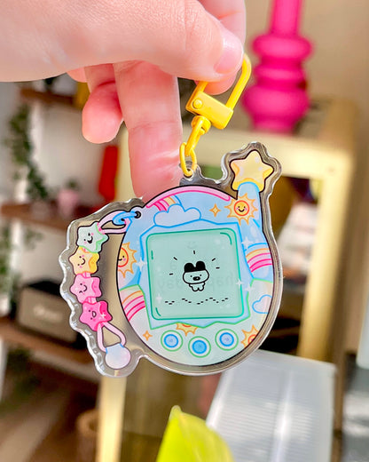 Tamagotchi - Acrylic Keychain