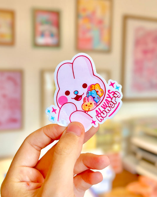 Always Hungry - Die Cut sticker