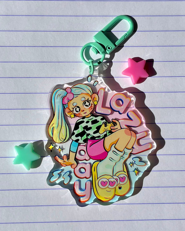 Lazy Day ✶ Acrylic Keychain