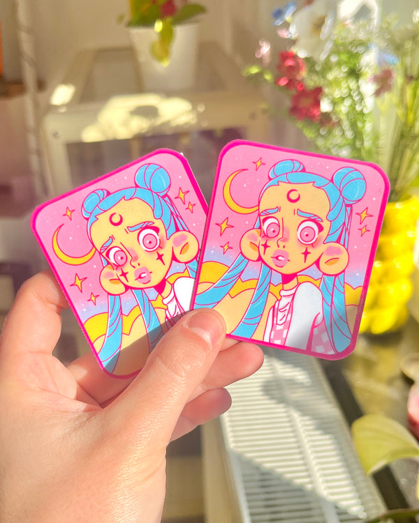 Sunset Stars ✶ Die Cut sticker