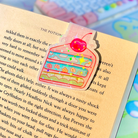 Slice of cake  - Magnetic Bookmark