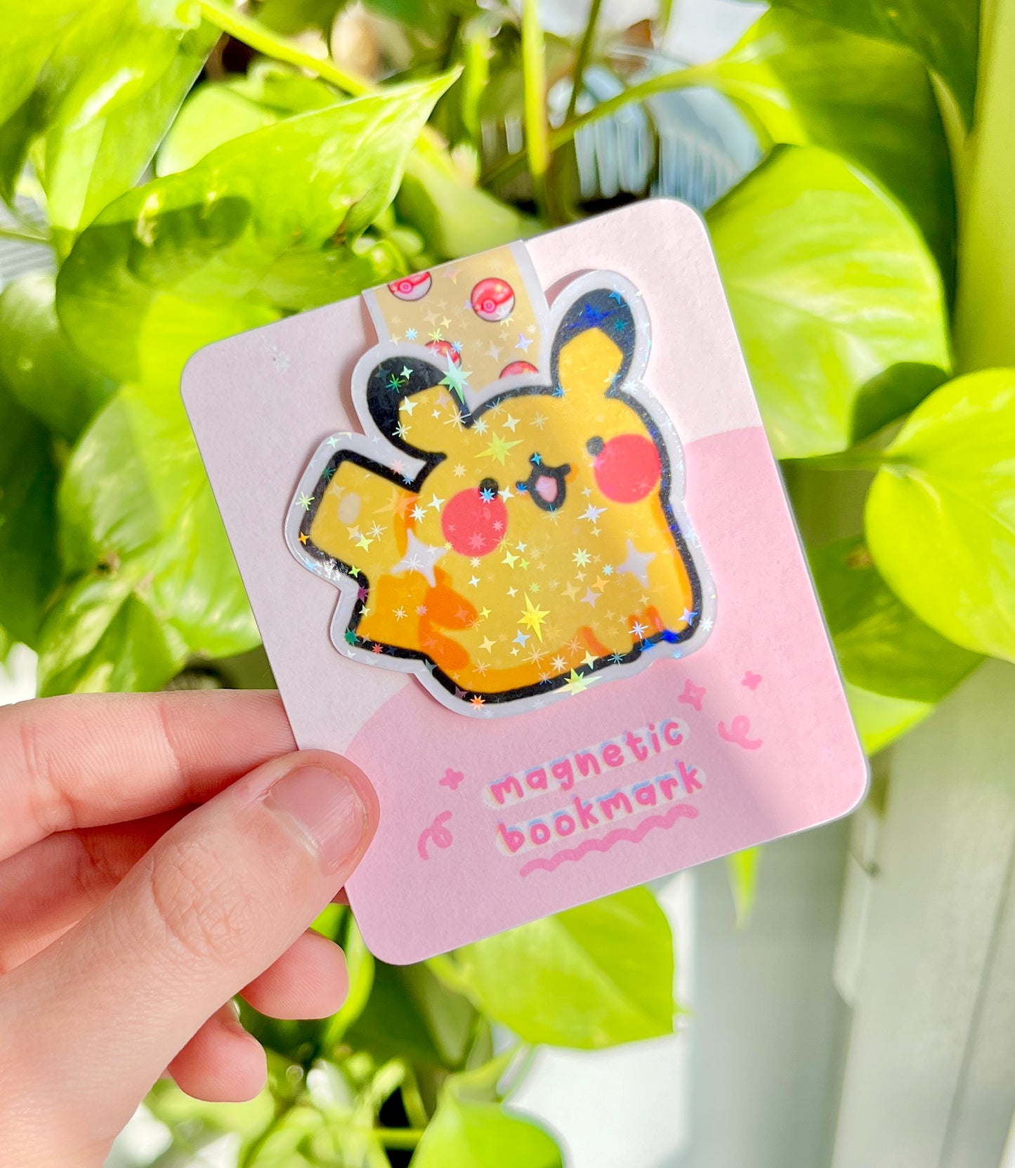 Pikachu Pokemon  - Magnetic Bookmark