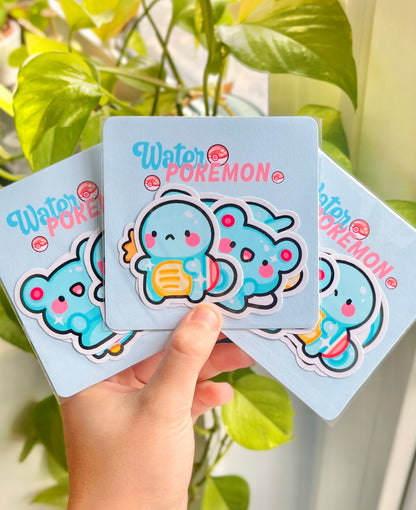 Water Pokemon - Stickers pack