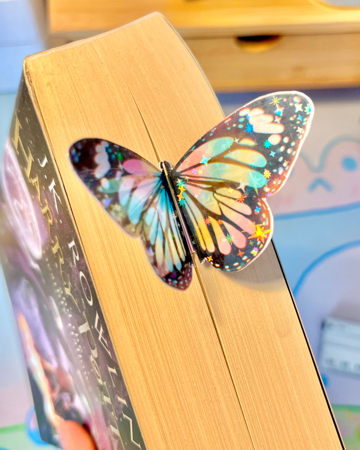 Fairy Butterfly - Holographic Bookmark