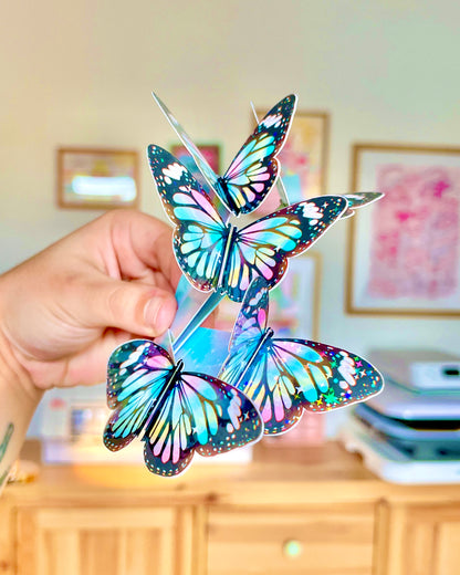 Fairy Butterfly - Holographic Bookmark