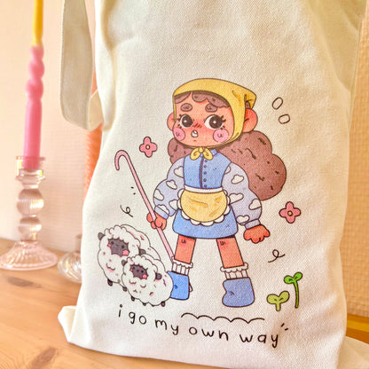 I Go My Own Way - Small Tote bag