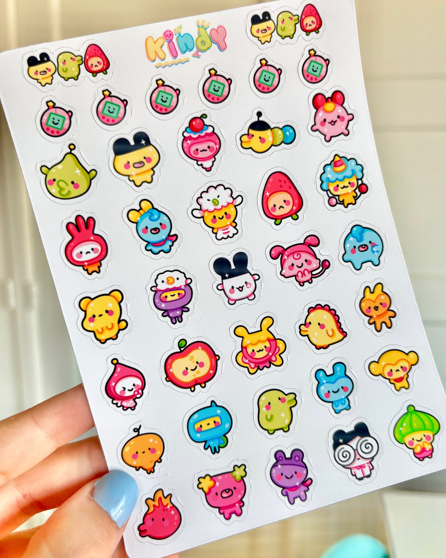 Tiny Tama - Sticker sheet