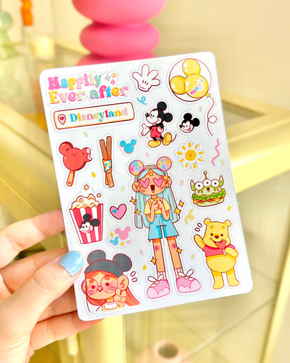 Disney parks - Sticker sheet