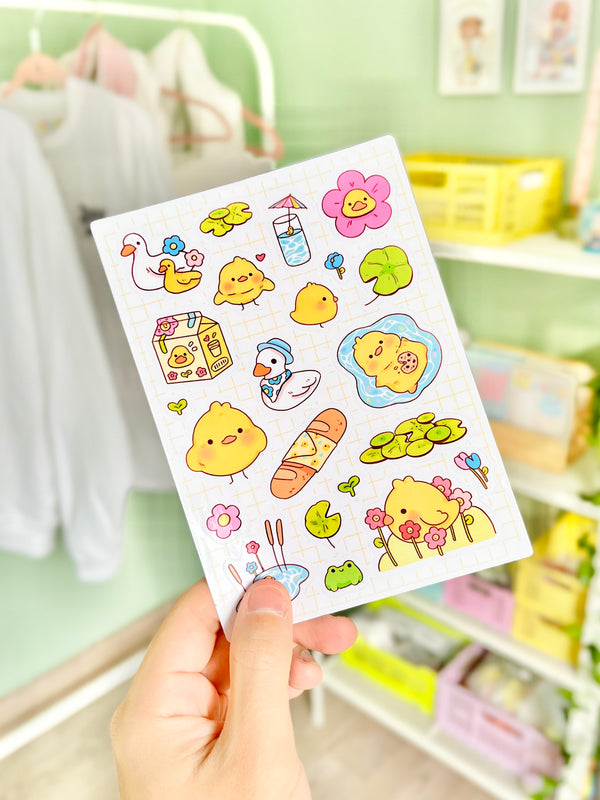 Duckies ✶ Sticker sheet