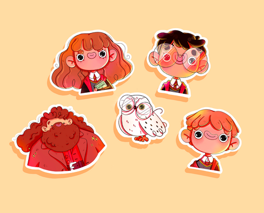 Harry Potter Characters - Stickers pack
