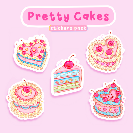 Pretty Cakes - Stickers pack