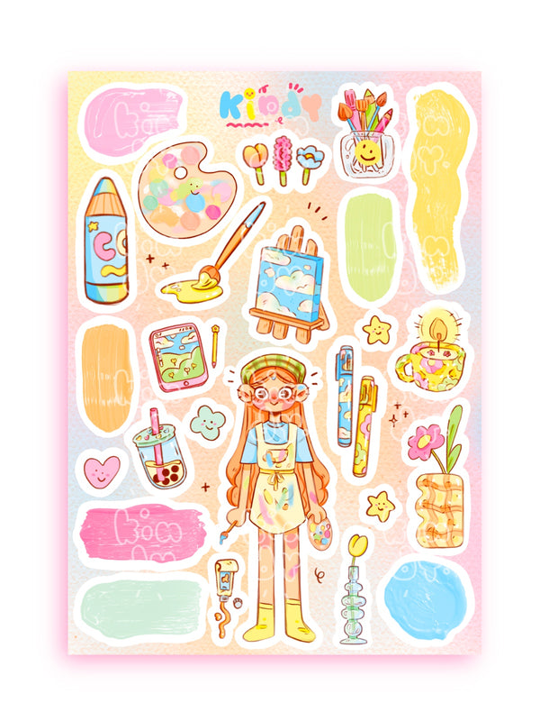 Sticker sheets – It’s Kindy